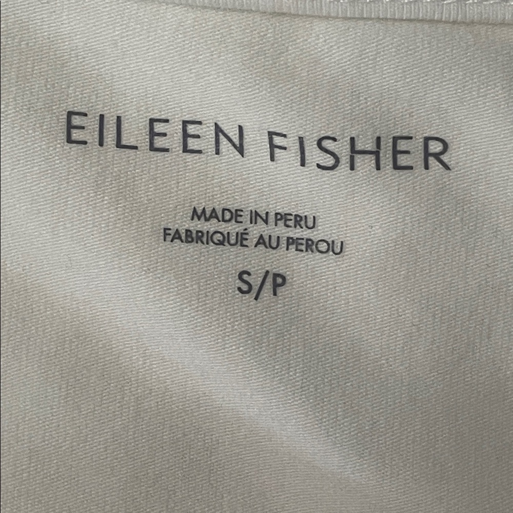 Eileen Fisher Classic White Tank Top - Picture 4 of 5